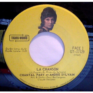 Chantal Pary Et Andre Sylvain  La Chanson b/w Ils Croient S'aimer - Chantal Pary