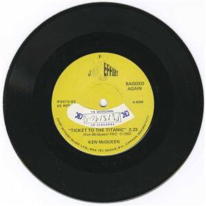 Ticket to the Titanic b/w Application Blues