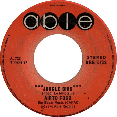 Jungle Bird b/w Black Soul