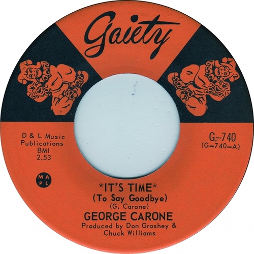 It's Time (To Say Goodbye) b/w Got To Get Back