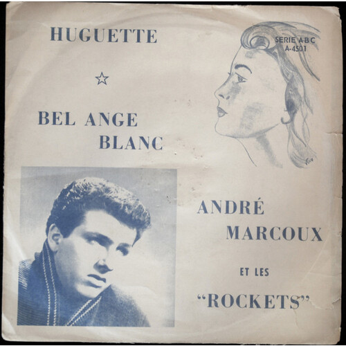 Huguette b/w Bel Ange Blanc (picture sleeve)