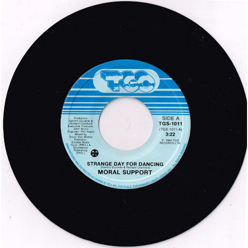 Strange Days for Dancing b/w Strange Days for Dancing (instrumental)