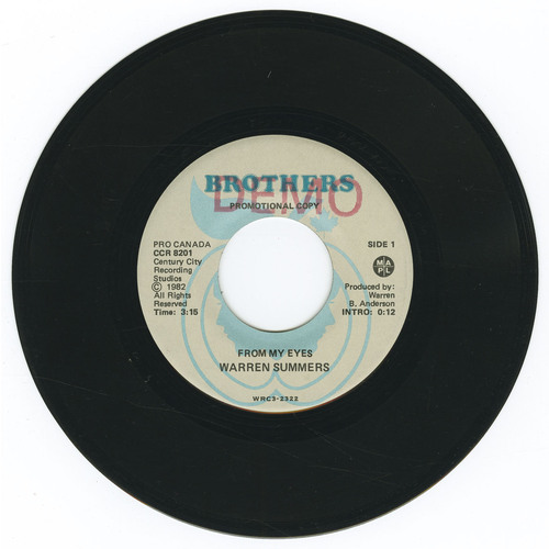 From My Eyes b/w Angel