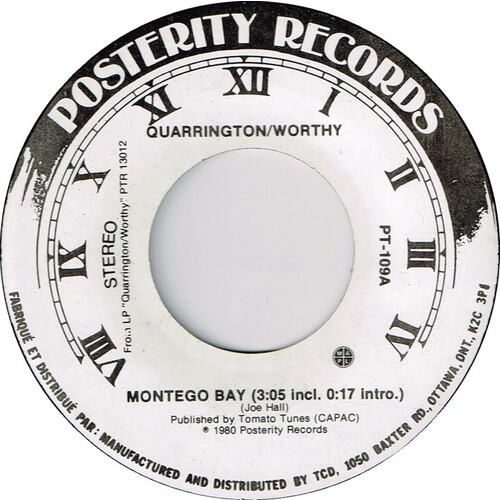 Montego Bay b/w Wilfred