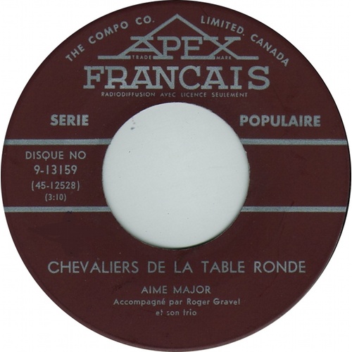 Chevaliers De La Table Ronde b/w Patrons, Le Mer Est Belle