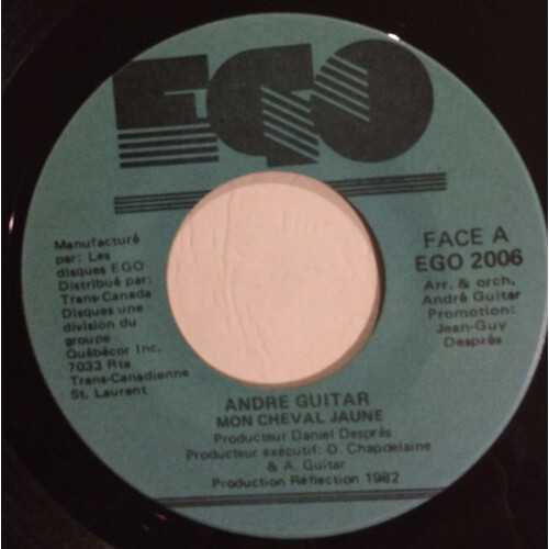 	Mon Cheval Jaune b/w Mon Cheval Jaune (Instrumental)