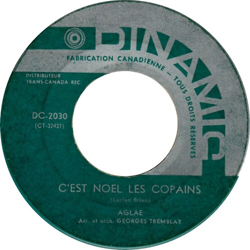 C'est Noël Les Copains b/w Seule à Noël