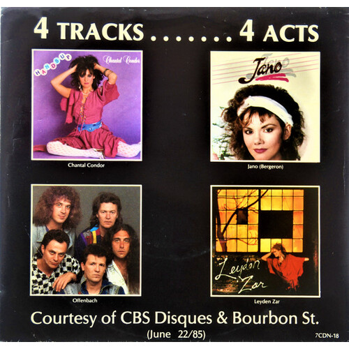 4 Tracks ....... 4 Acts