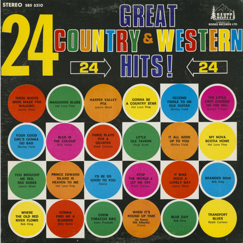 24 Great Country & Western Hits!