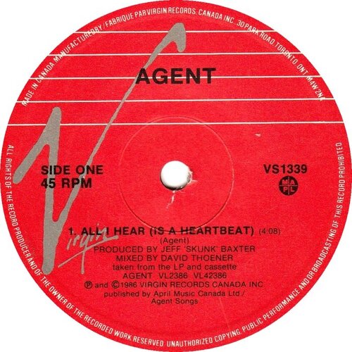  All I Hear (Is A Heartbeat) b/w Surrender