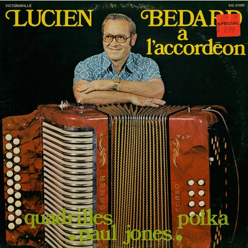 Lucien Bédard à l'accordéon