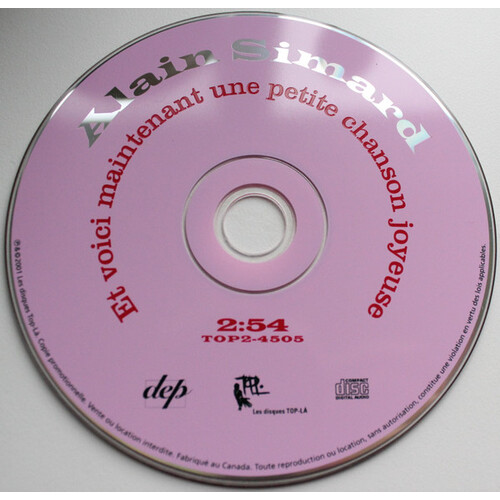 Et Voici Maintenant Une Petite Chanson Joyeuse