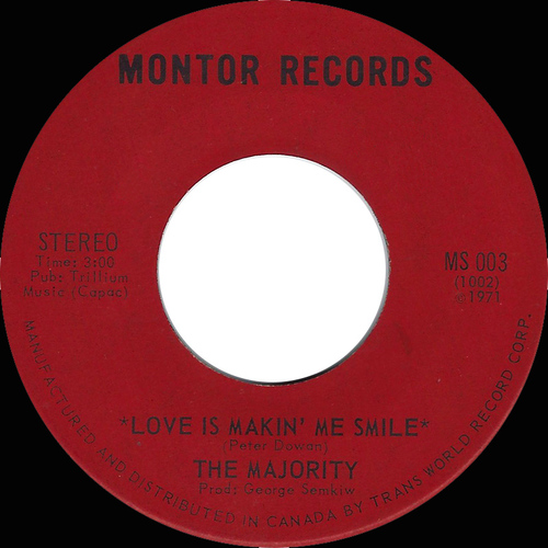 Love is Makin' Me Smile b/w Uncle Charlie's