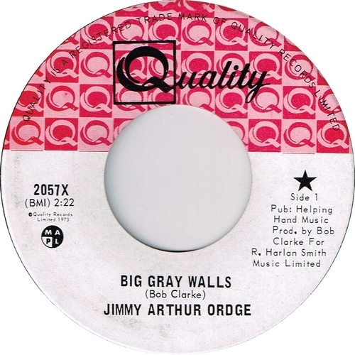 Big Gray Walls b/w The Ballad of Pierre Oral Bonafee