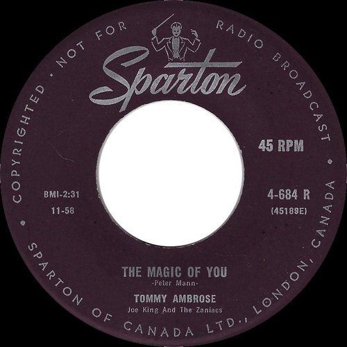 The Magic of You b/w The End of the World (with Joe King & The Zaniacs)