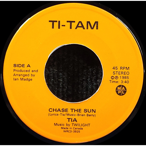 Chase the Sun b/w Rock and Roll Corvette