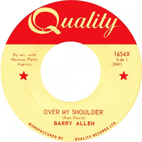 Over My Shoulder b/w Flame of Love