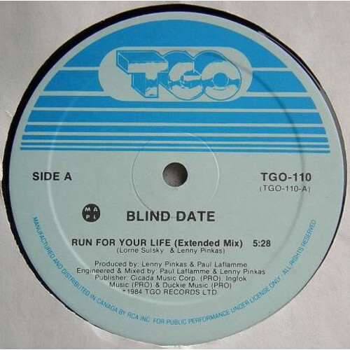 Run For Your Life b/w Run For Your Life