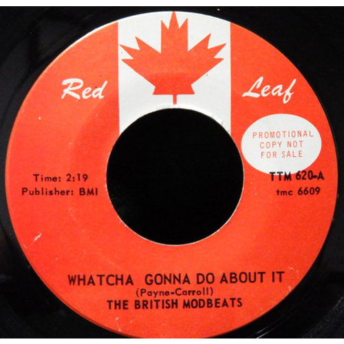 Watch Gonna Do About It b/w Price of Love