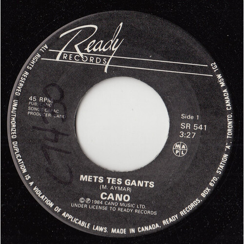 Mets Tes Gants b/w Lac Du Corbeau Noir