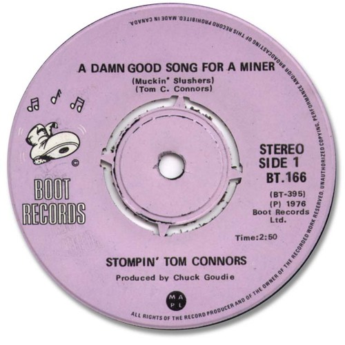 A Damn Good Song For A Miner b/w The Olympic Song