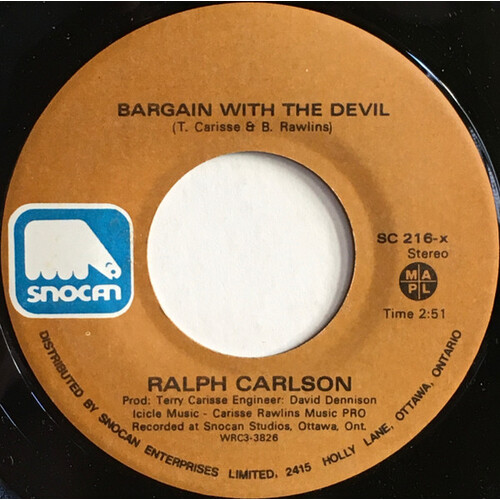 Bargain With The Devil b/w Bargain With The Devil (mono)