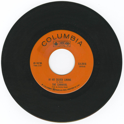 Hi Ho Silver Lining b/w I'm Going Home Tomorrow