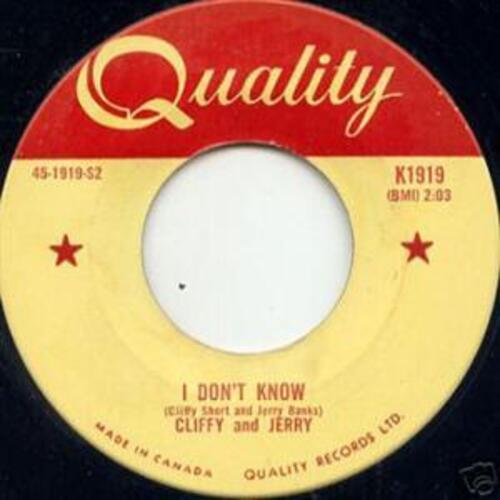 I Don't Know b/w What Will I Do