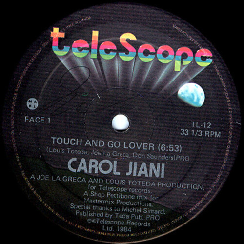 Touch and Go Lover b/w Touch and Go Lover (Instrumental)