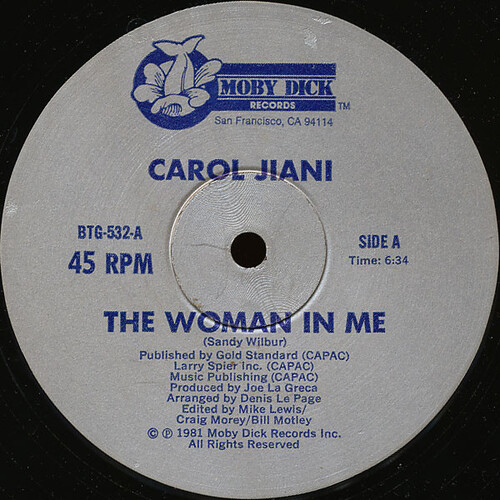 Woman In Me b/w Mercy