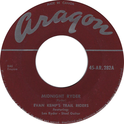 Midnight Ryder b/w Snow Road Stomp