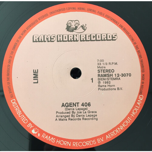 Agent 406 b/w Baby, I'll Be Yours