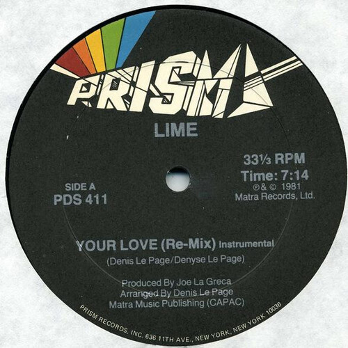 Your Love (Re-Mix) Instrumental b/w Your Love (Re-Mix)