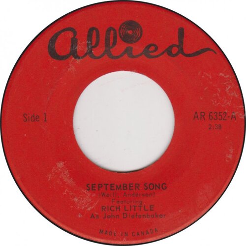 September Song b/w The Tragedy Of Macdief