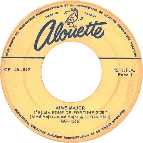 T'es Ma Roue de Fortune b/w Vague a L'ame