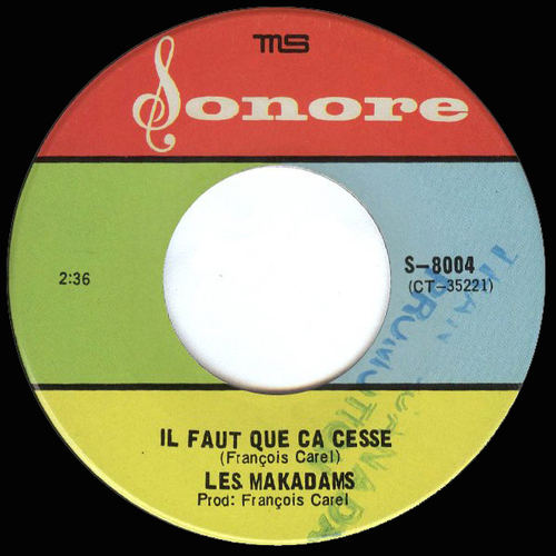 Il Faut Que Ça Cesse b/w Lundi, Mardi...