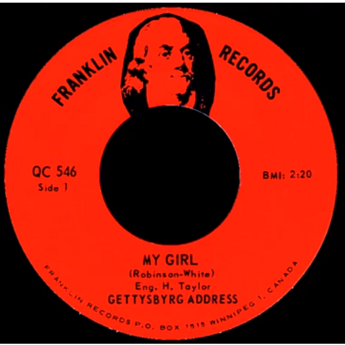 Be My Baby b/w My Girl