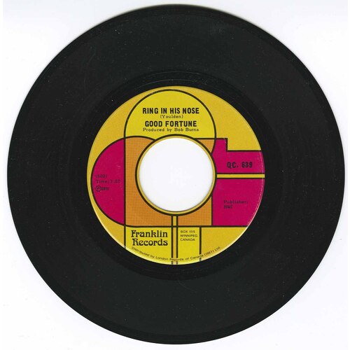 Ring in His Nose b/w After Glow