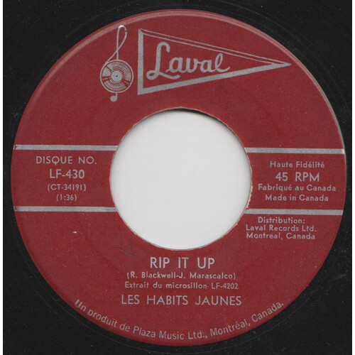 Rip It Up b/w Un Jour