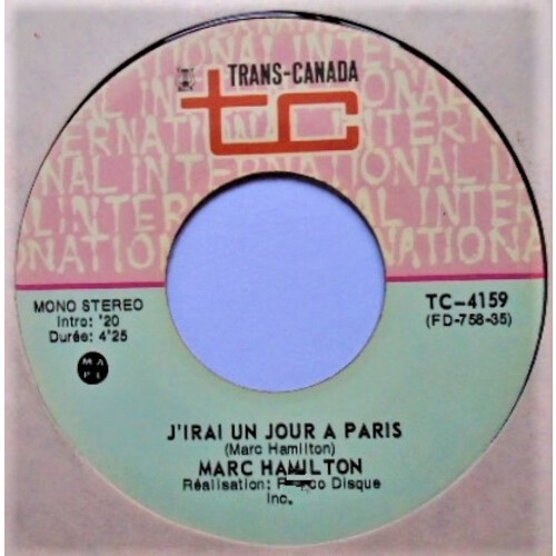 J'irai Un Jour à Paris b/w Le Pusher