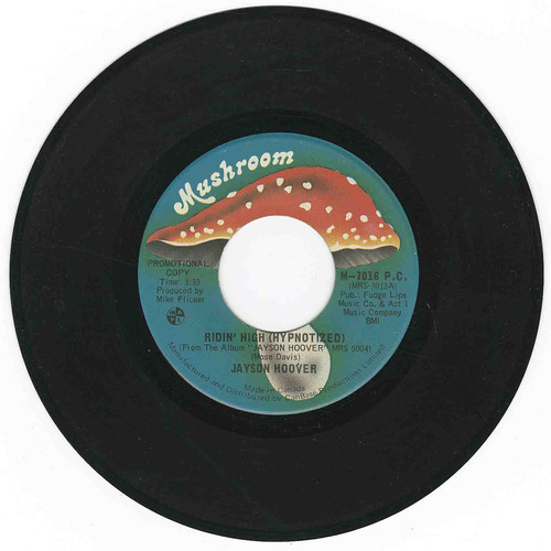 Ridin' High (Hypnotized) b/w Holding Out (promo)