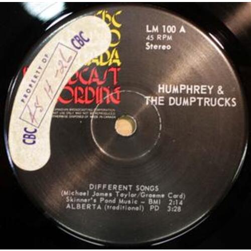 Different Songs/ Alberta b/w Good Morning/ Reuben's Train