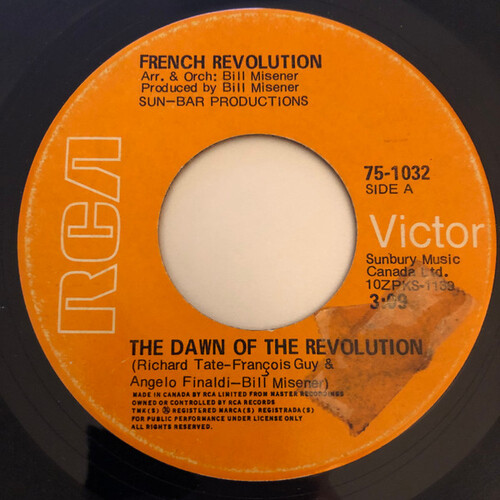 Dawn of the Revolution b/w I Do Believe in Music