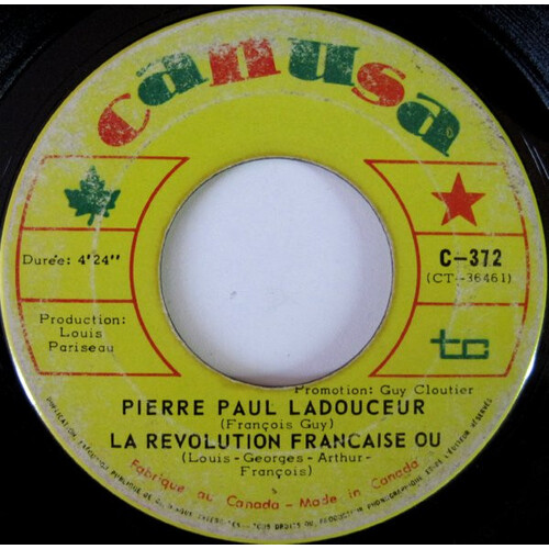 Pierre Paul Ladouceur b/w Isabelle (Le côté commercial)