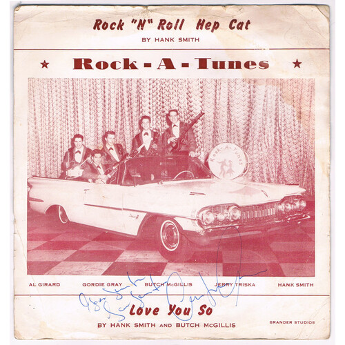 Love You So b/w Rock 'N' Roll Hep Cat (picture sleeve)