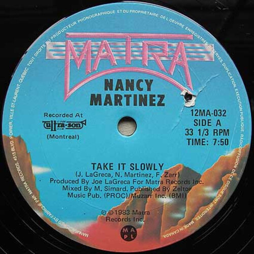 Take It Slowly b/w Take It Slowly (Dub Mix)/Take It Slowly (Instrumental)
