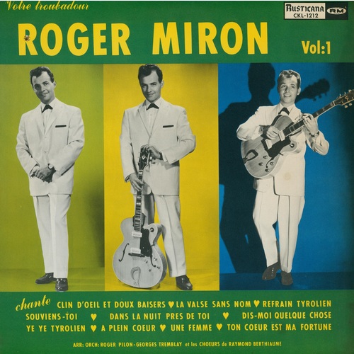 Votre Troubadour Vol: 1