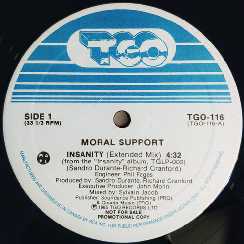 Insanity b/w Insanity / Heart Of Gold