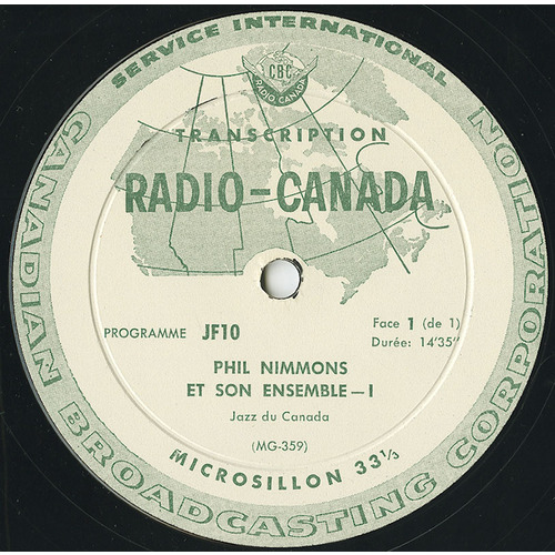 Programme JF9-10 (split with Steve Garrick et son Ensemble)