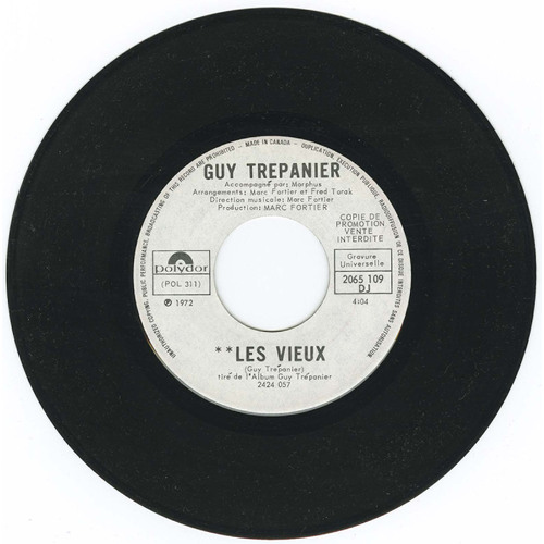 Les vieux b/w On ne peut pas